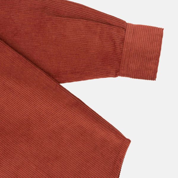 Рубашка FW23 Velvet Brick Кирпичная - фото 7
