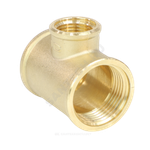 Тройник латунь переходной Ду 25х20х25 (1"х3/4"х1") ВР LD LD.65.523.25x20x25