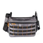 Сумка рыболовная поясная "СЛЕДОПЫТ" Fishing Belt Bag, 74х22х10 см, цв. серый, без коробок/5/