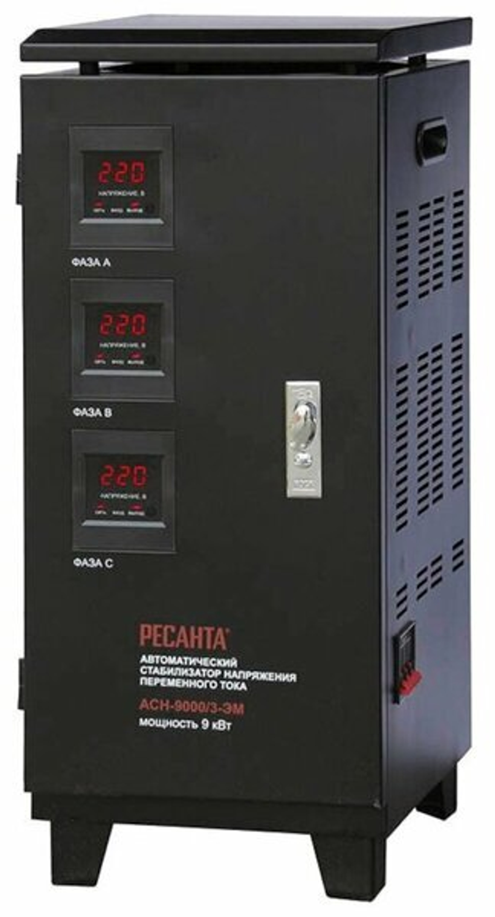 Стабилизатор напряжения РЕСАНТА ACH-9000/3-ЭМ