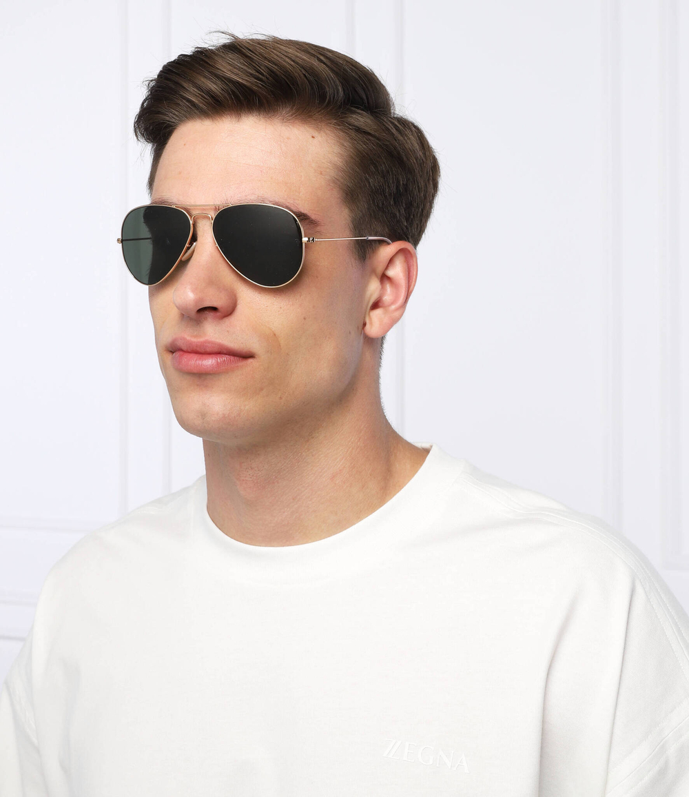 Солнцезащитные очки Ray-Ban - золотой(RB3025)