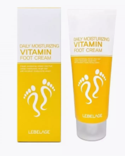 LEBELAGE DAILY MOISTURIZING VITAMIN FOOT CREAM