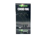 KORDA Поводок готовый Chod Rig Long Barbless 2.5см №10 3шт безбородый