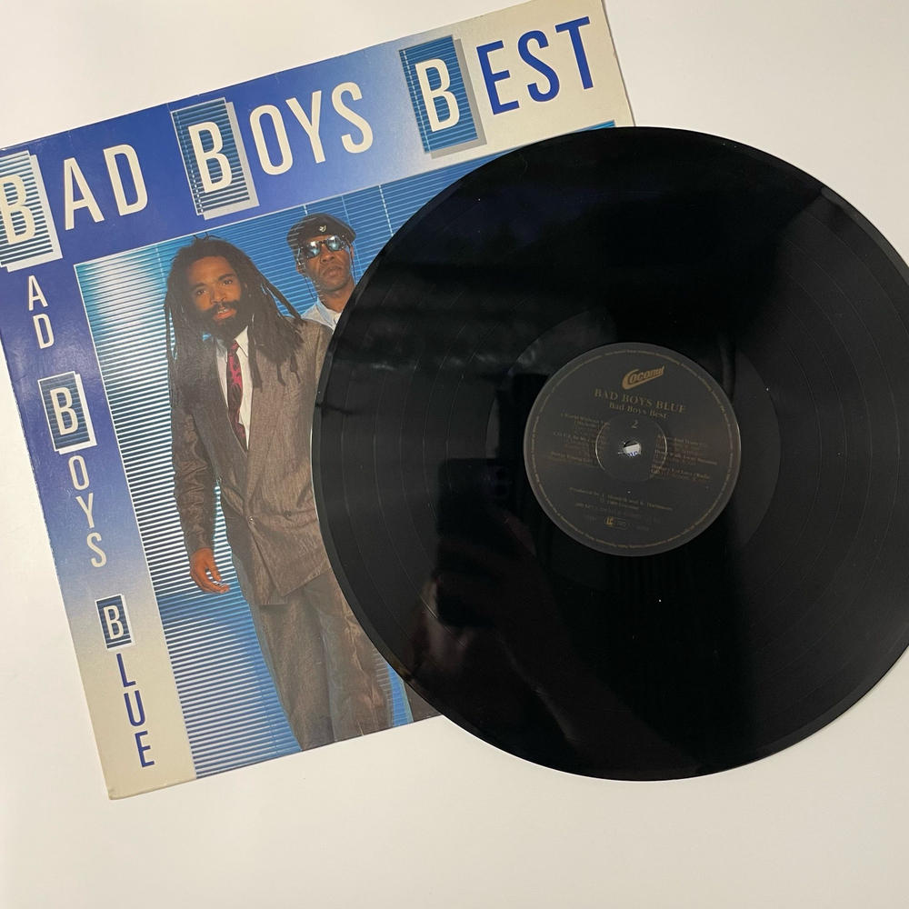 Винтажная виниловая пластинка LP Bad Boys Blue, Bad Boys Best (Германия 1989)