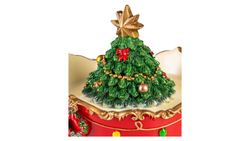 Шкатулка музыкальная 16см Lamart Noel Новогодняя карусель