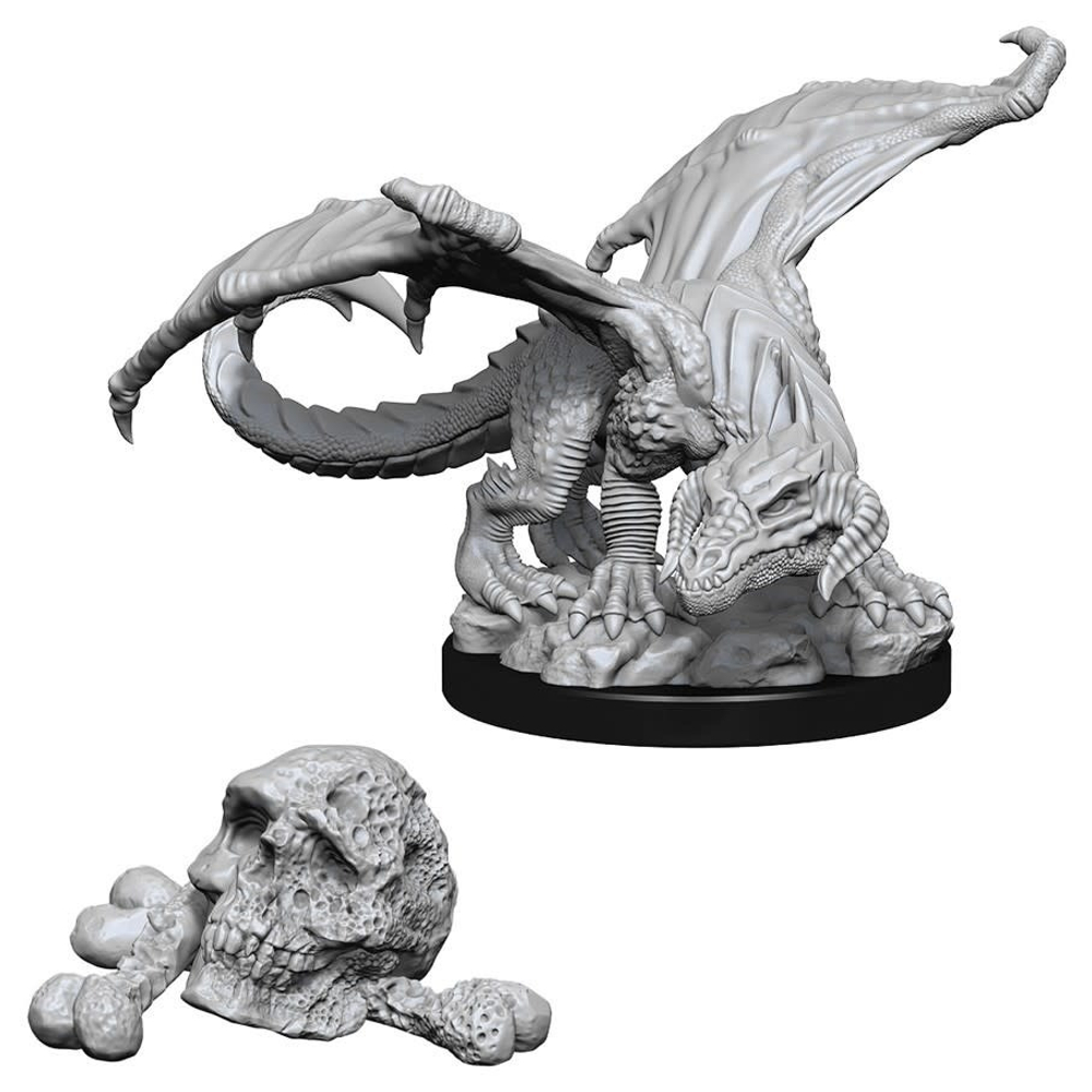 D&D Nolzur's Marvelous Miniatures - Black Dragon Wyrmling