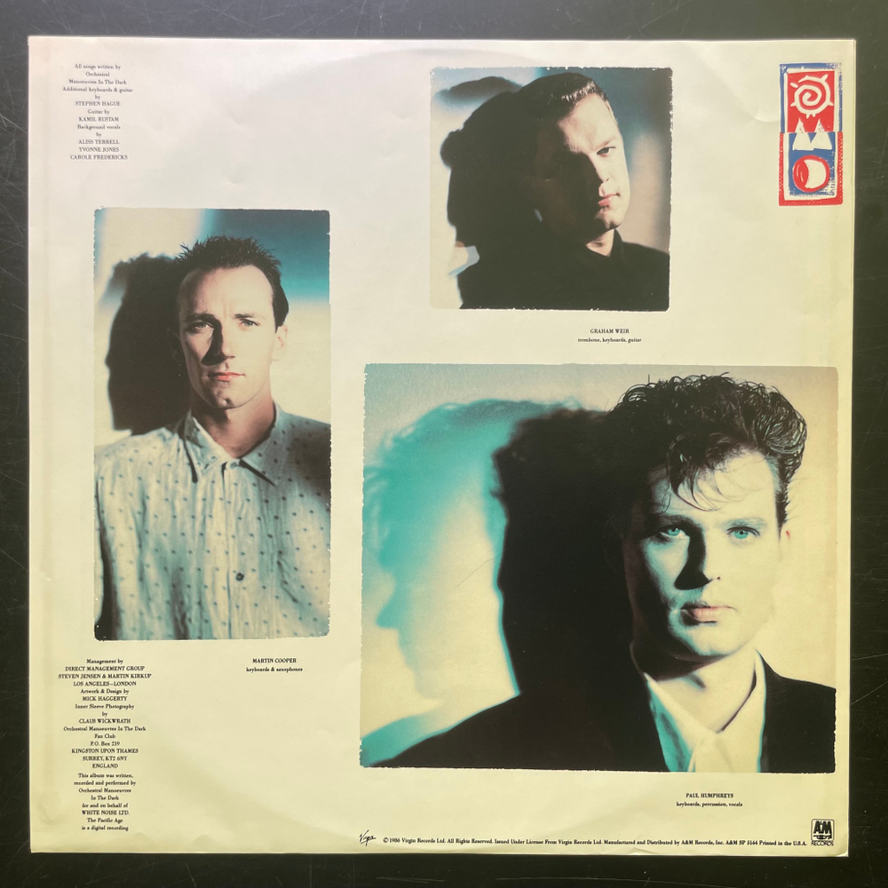Orchestral Manoeuvres In The Dark ‎– The Pacific Age (США 1986г.)