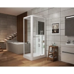 Душевая кабина Grossman Alba GR122 (80x100x225) дверь распашная,3 места