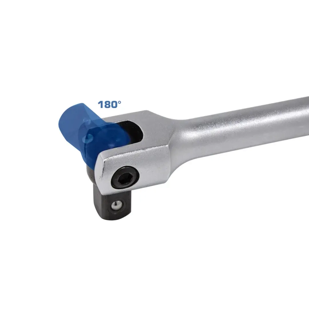 Вороток шарнирный с накаткой 1/2''L- 380мм RockForce##Rock FORCE RF-8014380