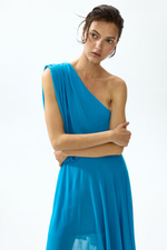 Асимметричное платье на одно плечо - H&M