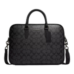 COACH Gotham PVC Briefcase, Handbag Men"s Black