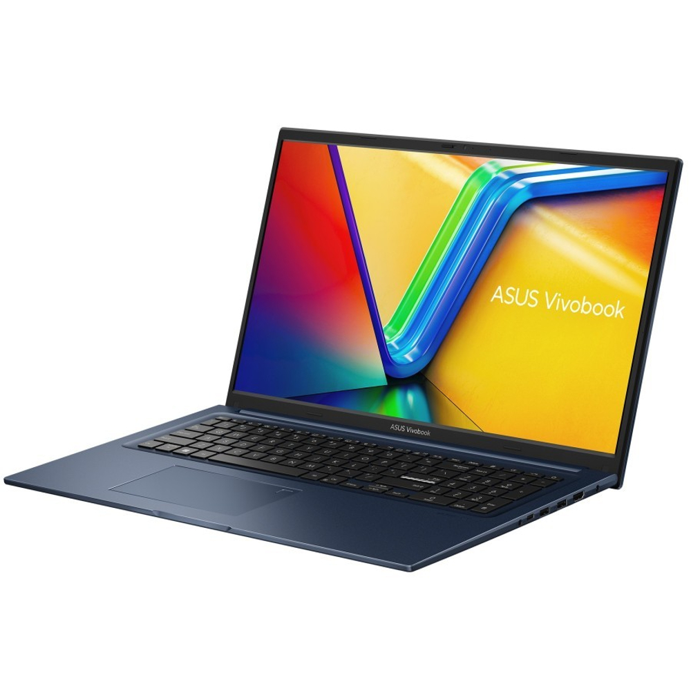 Ноутбук ASUS VivoBook 17 X1704VA-AU1108 Intel Core i7 150U 1800MHz/17.3"/1920x1080/16GB/512GB SSD/Intel Graphics/Без ОС (90NB13X2-M00MU0)