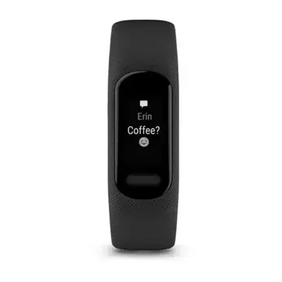 Фитнес браслет Garmin Vivosmart 5 Black Case with Black Large Silicone Band 010-02645-14