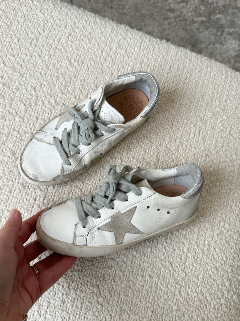 Кожаные кеды Golden Goose Deluxe Brand, 29