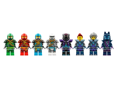 Конструктор LEGO Ninjago 71813 Теневое додзё Волчьей Маски