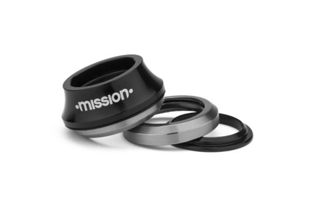 BMX Рулевая колонка Mission Turret (черный) арт: MN2005BLK