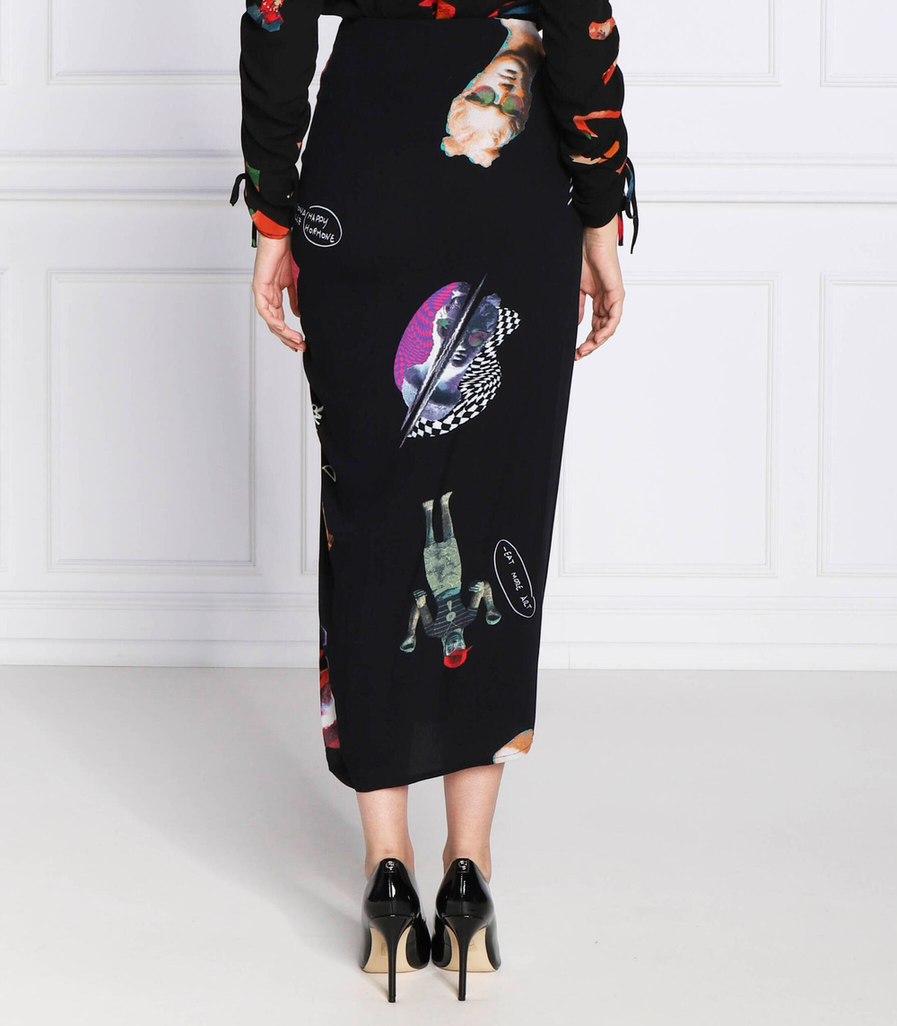 юбка Desigual - черный(22WWFW17)
