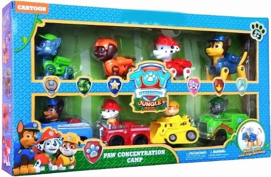 Щенки набор фигурок 8в1