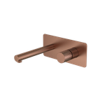 Смеситель STICK из стены BRUSHED BRONZE ручка DIAMOND