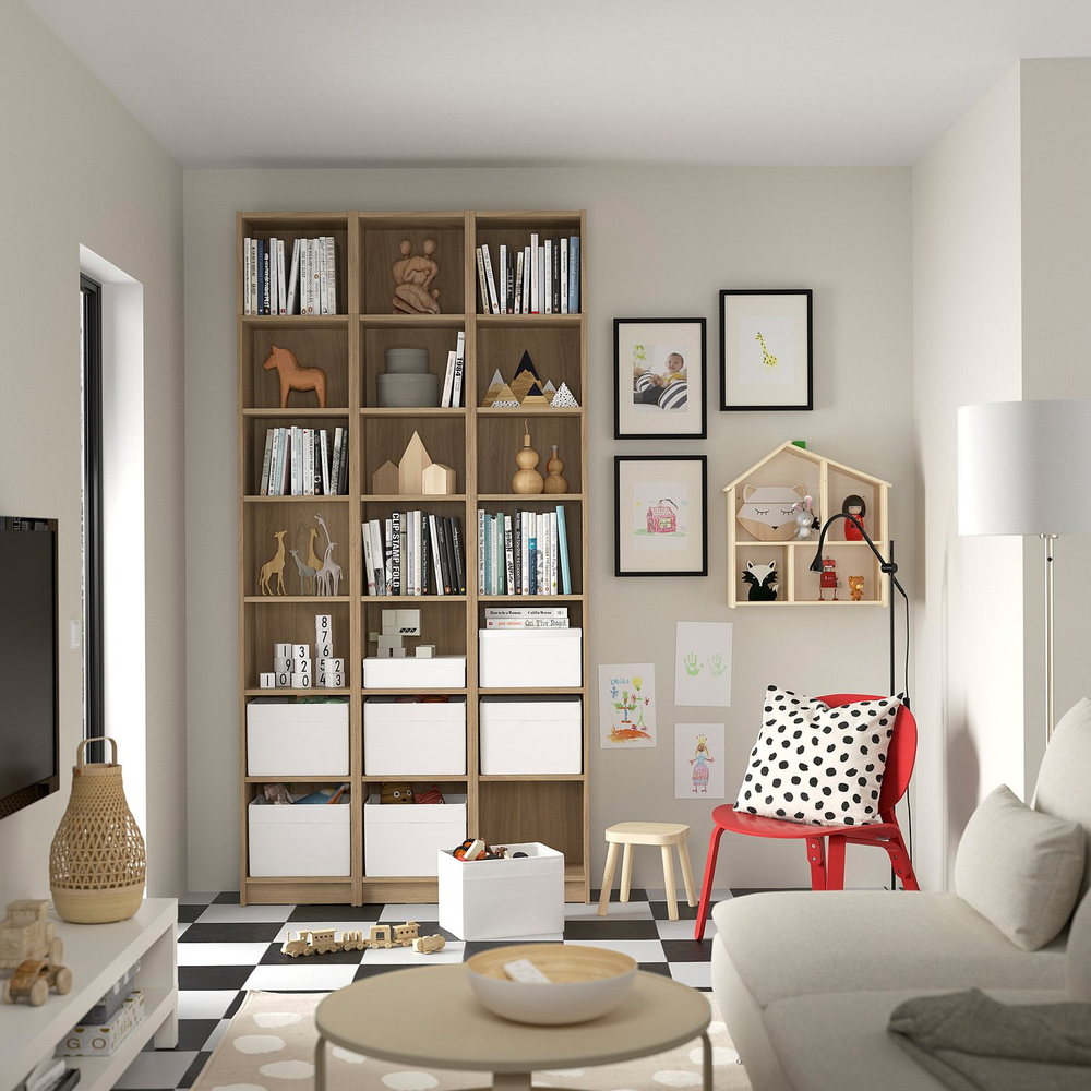 IKEA BILLY  (ИКЕА БИЛЛЙ)  -  Надставка - имитация дуба 40x28x35 см