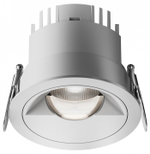 Встраиваемый светильник Maytoni  DL100-12W2.7-3-4K-RD-W