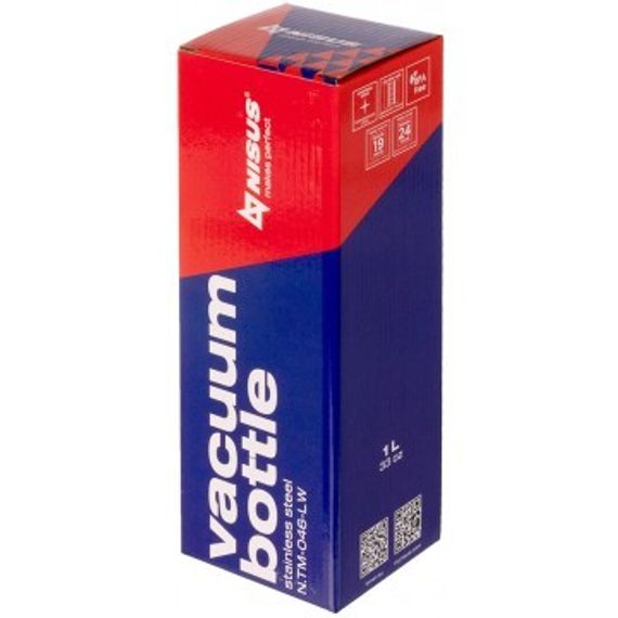Термос NISUS 1000ML N.TM-046-LW  Волк (2 крышки-кружки)