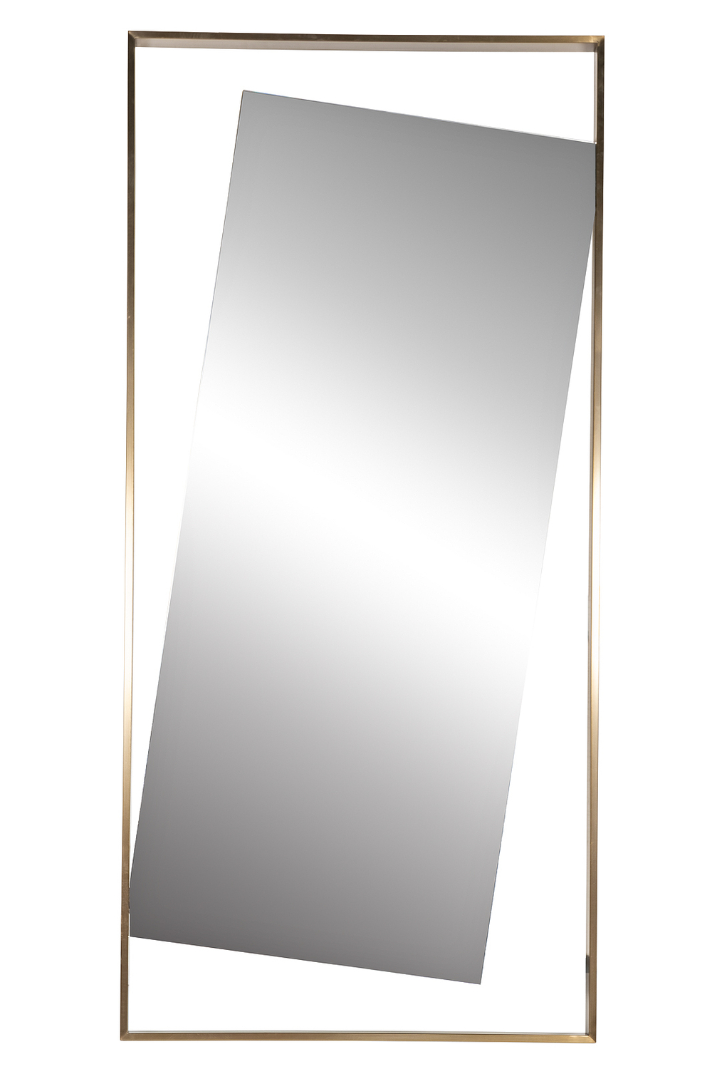 Зеркало 90x6x190см Garda Decor в золотой раме