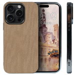 Дизайнерский чехол для IPHONE 15 PRO с мягкой тканевой поверхностью