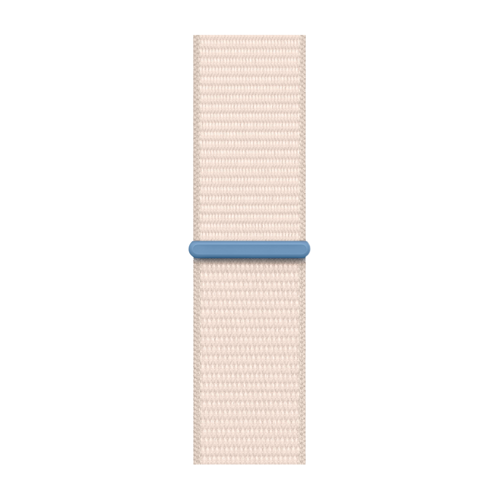 Умные часы Apple Watch Series 9 GPS, 41mm, Aluminium Case with Sport Loop, Starlight (Сияющая звезда)