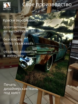 Картина на стену Коррозия 30х40см 1шт.