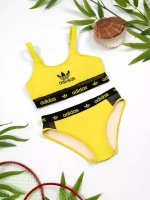 Купальник раздельный спортивный с топом Adidas