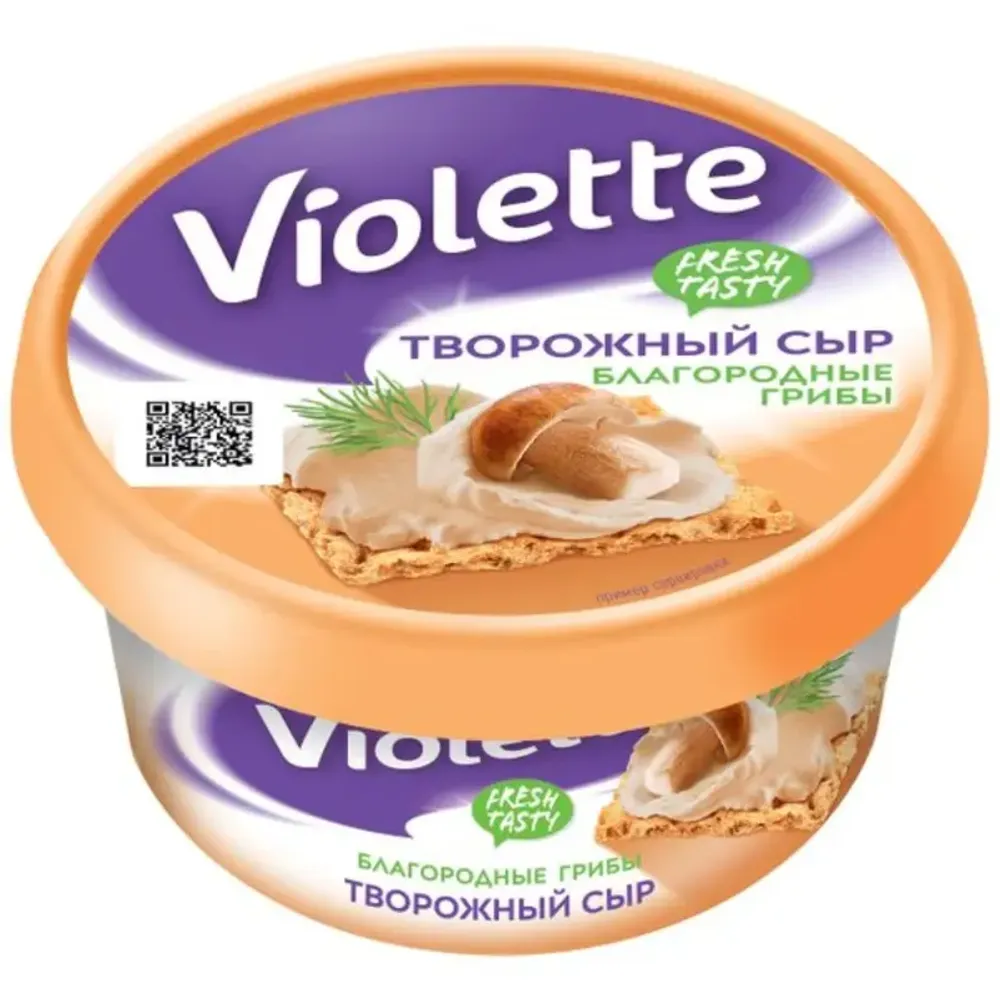 Сыр творожный Виолетта Лосось 140г