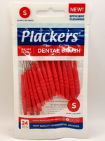 Межзубные ершики Plackers Dental Brush S 0,5 мм 24 шт. красные (Из Финляндии)
