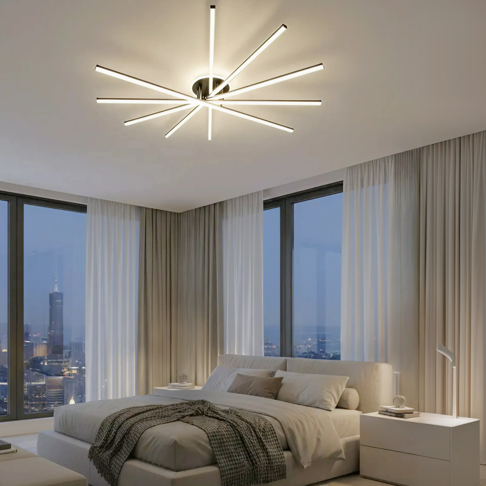 Citilux TRENT CL203651 LED Люстра с пультом Чёрная