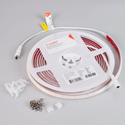 Светодиодная лента герметичная RTW-PSW-A304-12mm 24V Warm2700 (25 W/m, IP67, 2835, 5m) (Arlight, 5 лет) 045225