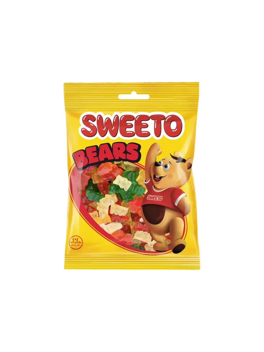Мармелад жевательный SWEETO  18г Мишка (24шт/блок, 12блок/кор)