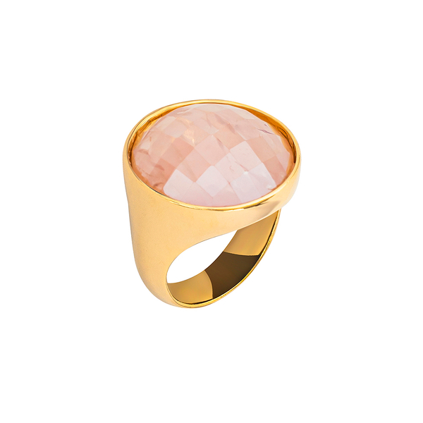 Кольцо Possebon Quartz Rose 19 мм K1155.9/19.0 R/G размер 19