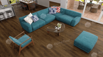 LVT плитка Дуб Натуральный Изысканный ECO 23-4