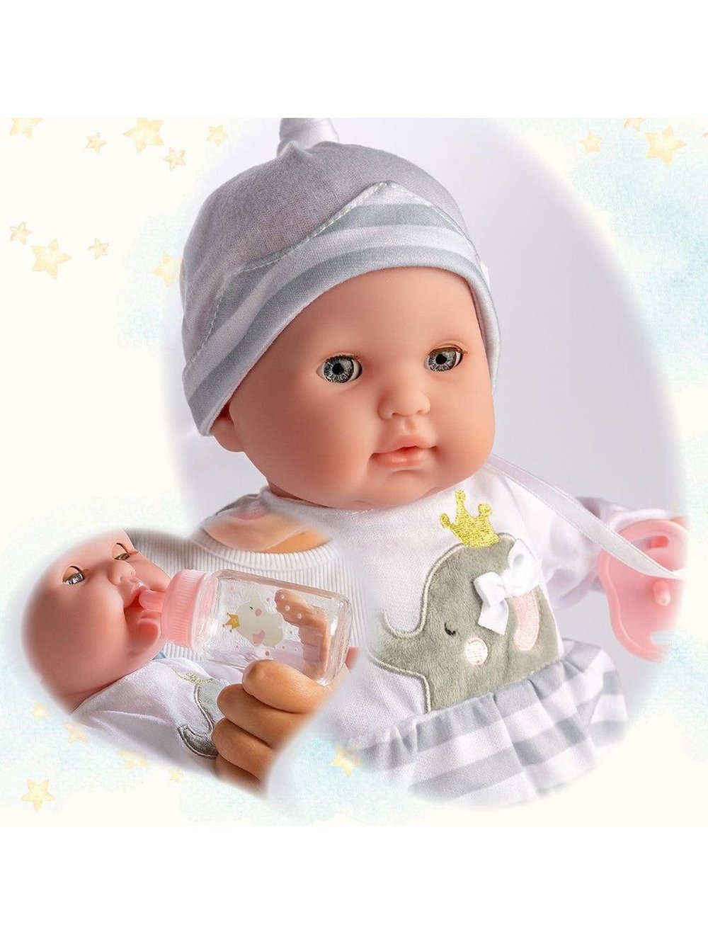 Кукла для девочки мягконабивная 38см (30036)