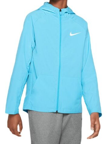 Куртка Nike Dri-Fit Woven Training Jacket - балтийский синий/балтийский синий/белый