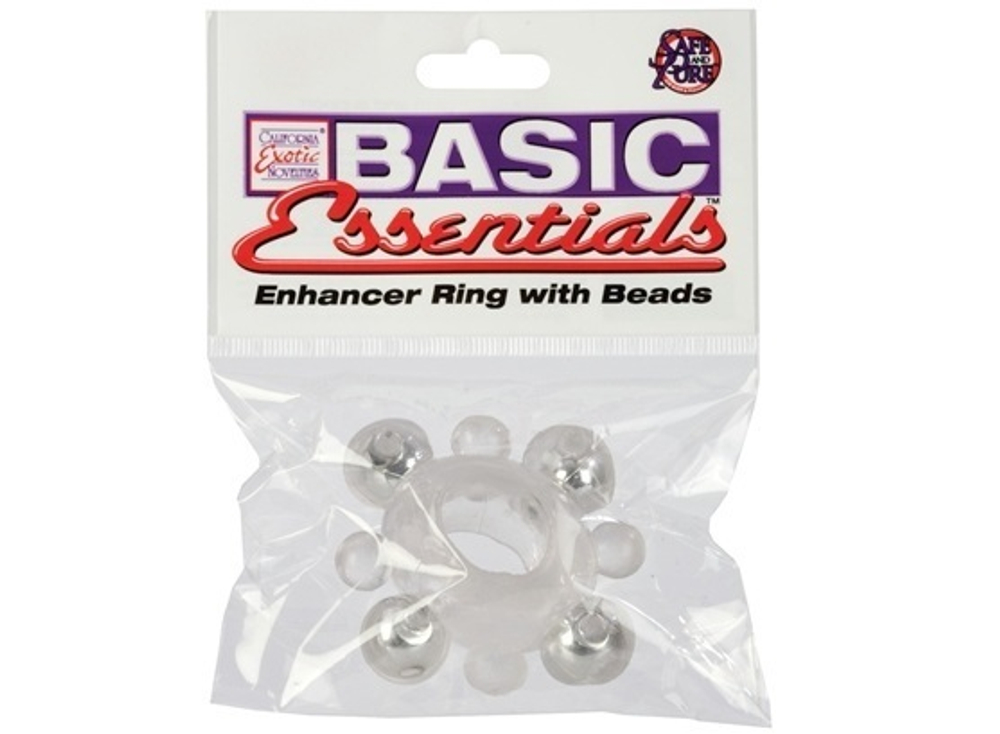 Кольцо с бусинами BASIC ENHANCER