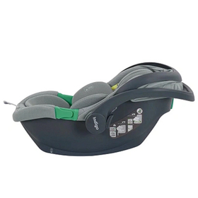 Автолюлька Indigo Minky I-Size группа 0+ (0-13кг) светло-серый