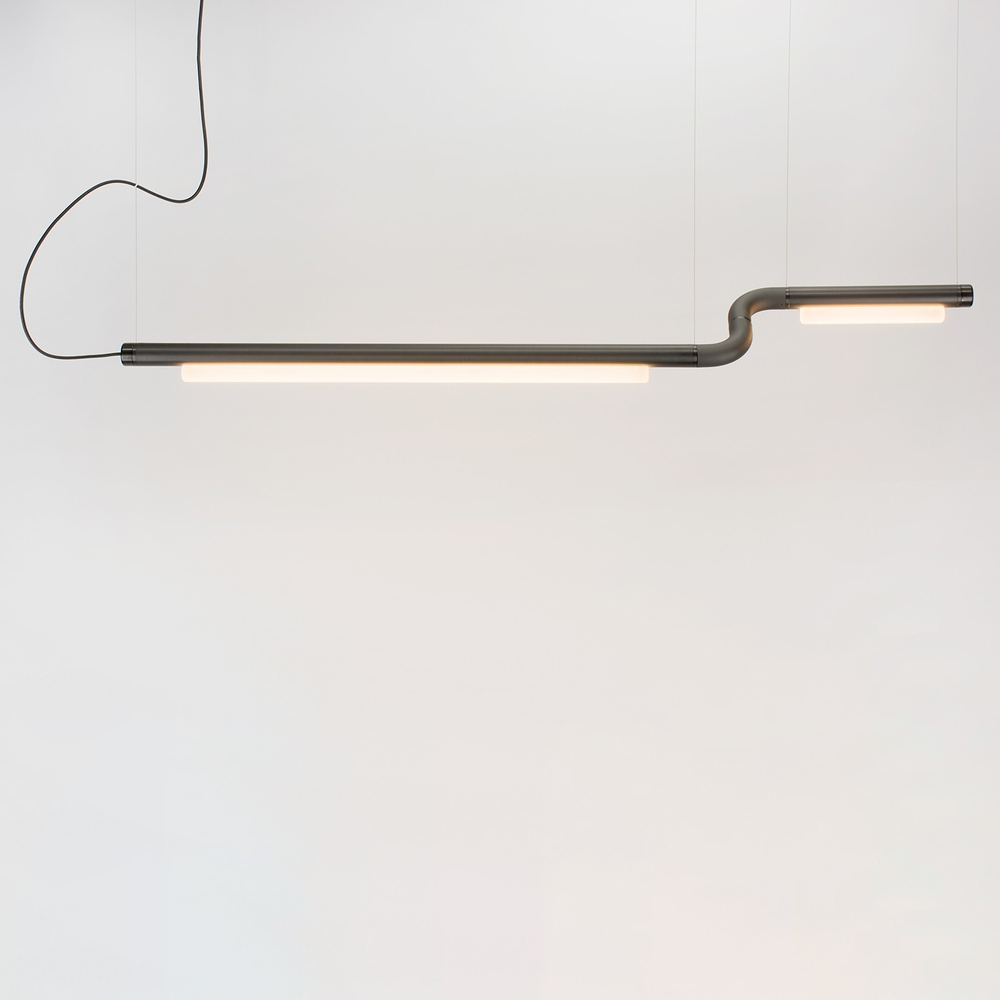 New Pipeline CM2 LED Linear Pendant Light By Caine Heintzman, from ANDlight