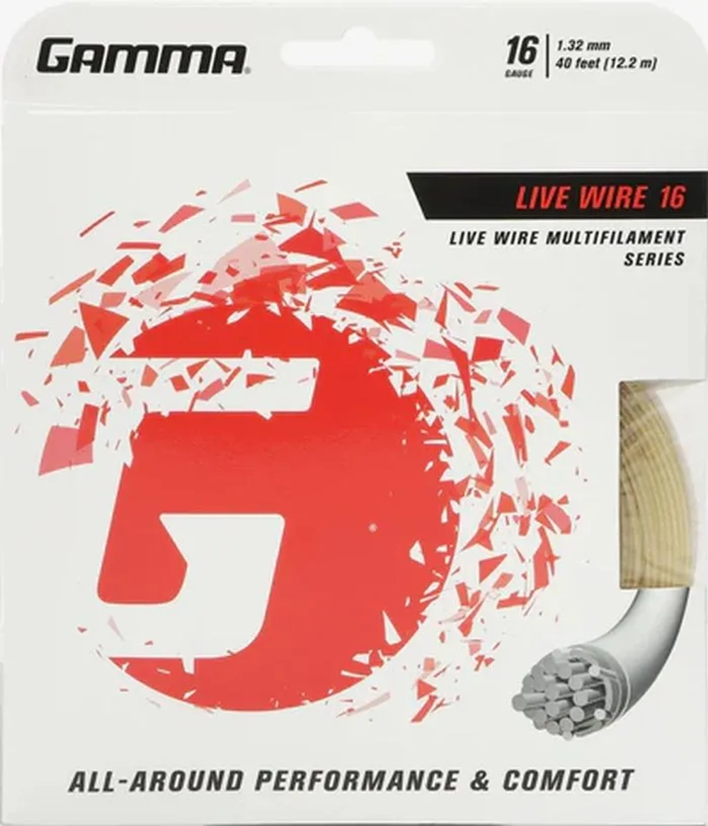 Струны теннисные Gamma Live Wire XP (12,2 m)