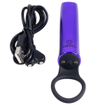 Синяя вибропуля 13,3см Doc Johnson Merci Power Play 2402-61-BX