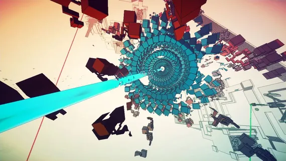 Manifold Garden iam8bit Exclusive Edition (Nintendo Switch, Русские субтитры, Б/У)