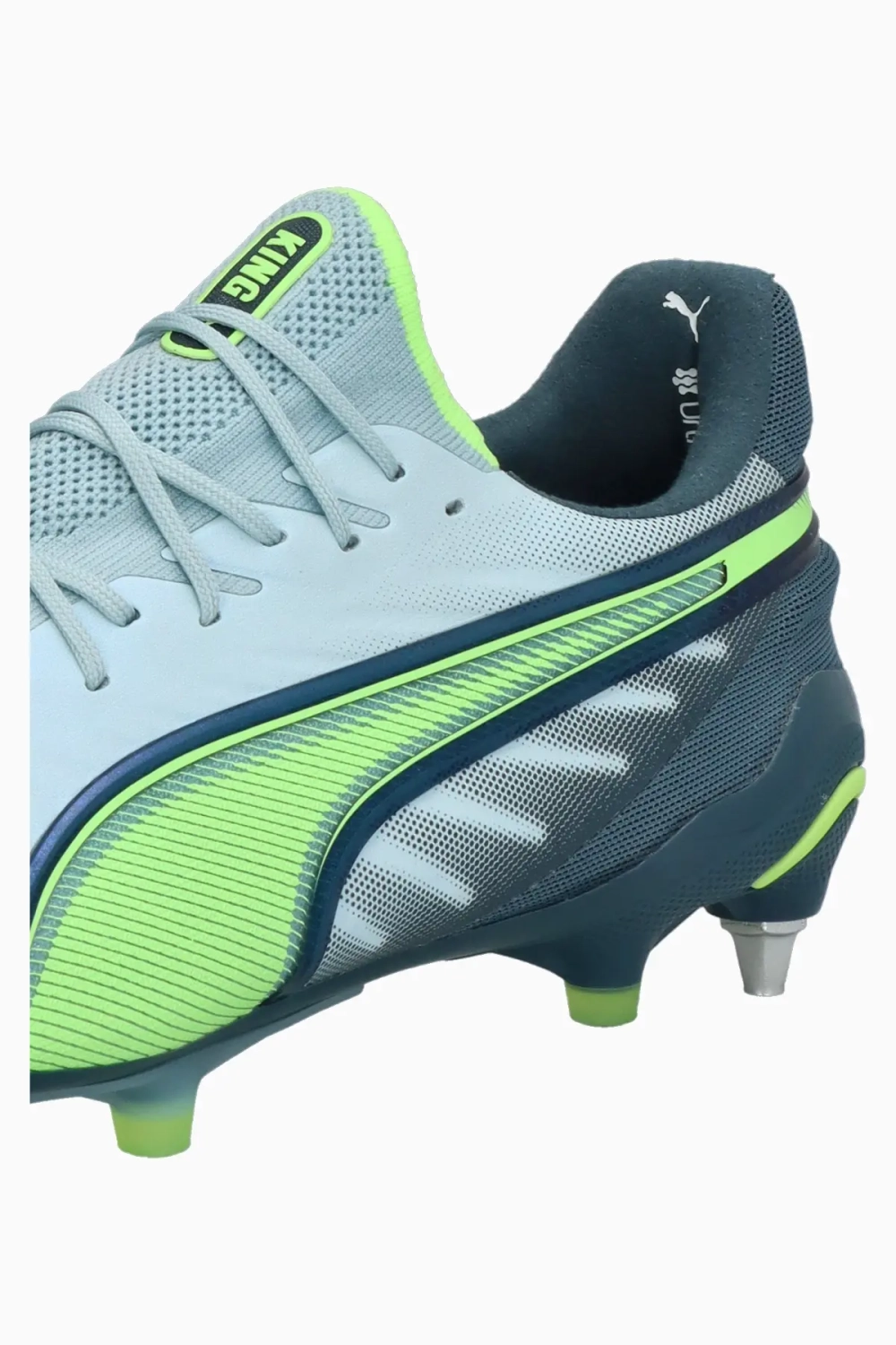 Бутсы Puma King Ultimate MxSG - голубой