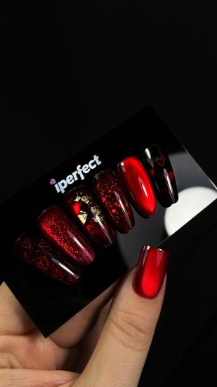 Red vitrage color gel Iperfect 10g