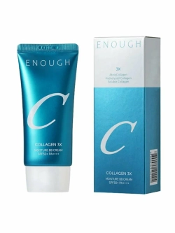 Enough Collagen 3X Moisture BB Cream SPF50+ PA++++, 50ml ББ Крем с экстрактом тройного коллагена