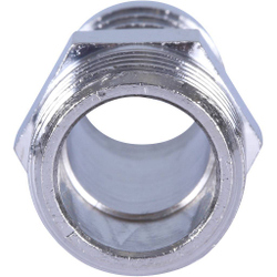 Штуцер НР никелированный      1/2"x18